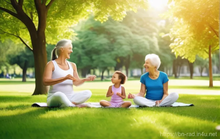 골밀도 검사와 방사선 안전성 - Prompt 1: Active Family Promoting Bone Health**